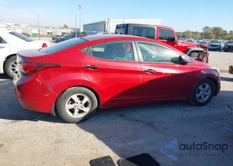 2015 Hyundai Elantra Se z USA, uszkodzony, nr VIN KMHDH4AE5FU347980